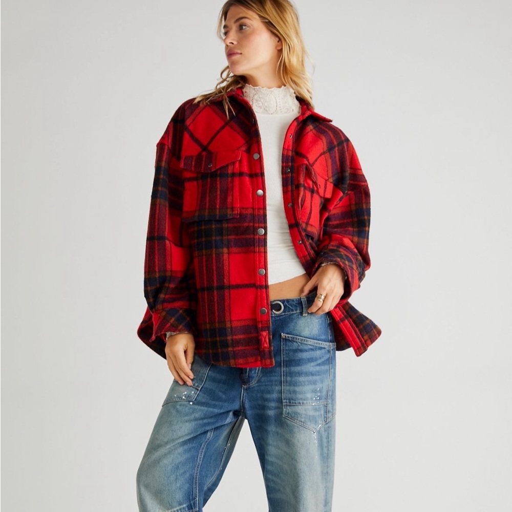 Free People Cabin Cozy Shacket